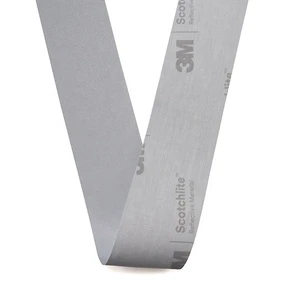 3M 8910 Silver Gray TC Fabric Reflective Tape 500+ Cd/lx.m2 Reflectivity 2-inch Width High Reflective Sew-On Clothes