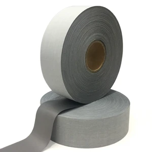 YouGuang Reflective Fabric Roll Flame Retardant Reflection Webbing for Clothing Safety Firefighter Work Wearing