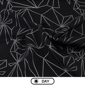 Diversified Pattern Customizable Hi Vis Fabric Fashionable Colorful Reflective Textile Waterproof for Shoes Use
