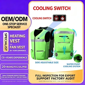 Summer Clothes with Fan air Conditioning Clothing Cross-border Customization Outdoor Cooling Vest Water Circulation Cooling Vest