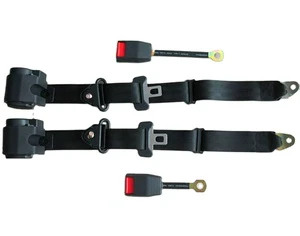 Automatic 3-Meter Length Retractor for Bus Safety Seat Belt 3 Points Polyester Material