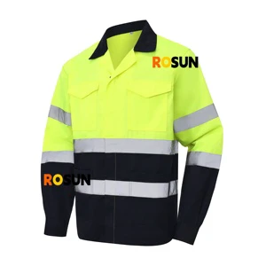 Wholesale Breathable Polyester Safety Vests & Jackets Hi Vis ANSI Class 2 Reflective Customizable Logo Road Safety Workwear