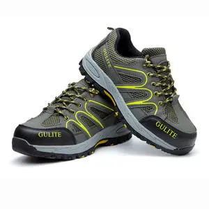 Breathable Labor protection Shoes Four Seasons Steel Toe Safety Shoes Anti-puncture Anti-piercing Anti-slip ESD Safety Shoes
