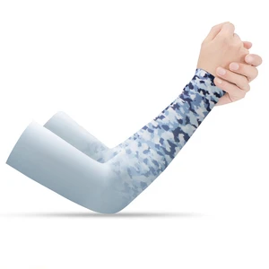 Custom UV Anti-UV Cool Arm Protective Sleeves for Summer Seamless Basketball Volleyball Football Cycling Ice Sports