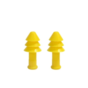 Noise Defenders Hearing Conservation Earplugs CE/ANSI/EN352-2 Certified Silicone Earplugs Swimming Diving 26db Noise Reduction