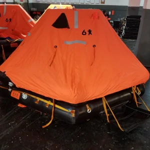Marine SOLAS Approved 6-25 Persons Inflatable Liferaft with CCS Certificate