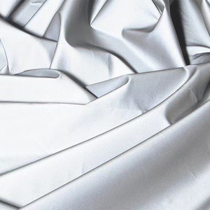 Kairen Model 005 Factory High Visibility Silver Polyester Reflective Fabric Sew on Reflective Material Strips Tape for Clothing