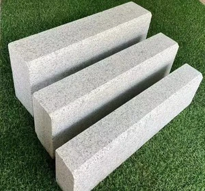Custom Modern Curved Grey Granite Kerbstone for Villa Driveway and Road Construction with 1 Year Warranty