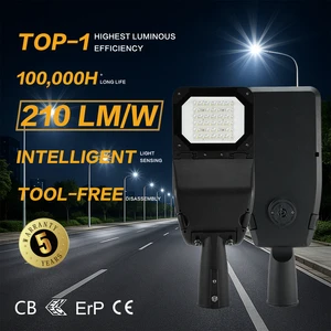 240W High Lumen LED Road Light With NEMA Zhaga Socket Compatibility