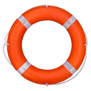 Manufacture Supply Red Orange Water Rescue Lifesaving Float 1.5kg 2.5kg 4.3kg Marine Life Buoy Ring