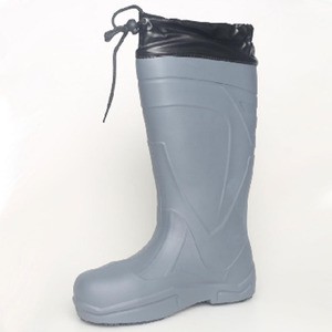 Lightweight Waterproof Thermal EVA Work Boots Anti-Smash Toe Design Customizable Lining Steel Toe Safety Rain Boots