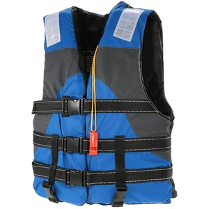 Niufurui Adult Life Jacket Buoyancy Survival for Men Women Oxford Fabric EPE Foam CE Certified Reflective Design Blue Custom