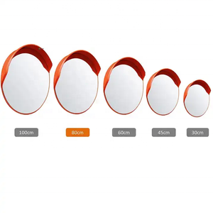 60CM Road Safety Outdoor Inside High Visible Convex Mirror Road Safety Parking