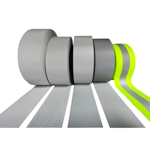 High Light Reflective Fabric Reflective Fabrics for Clothing T/C Silver Reflective Fabric