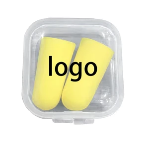 Travel Sleep Noise Prevention Custom Pu Foam Earplugs Outdoor Hunting Sponge Hearing Protector Noise Reduction Earplugs