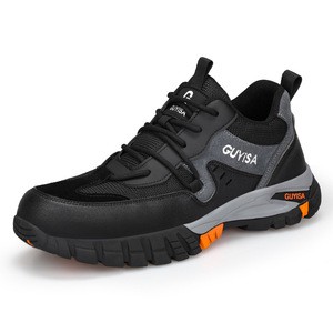 Hot Sale Men's Labor protection Shoes High Quality Sports Shoes Fashion Comfortable Safety Work Shoe Zapatos