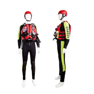 High Quality 5mm Neoprene Scuba Diving Wet Rescue Suit for Girls Life Vests