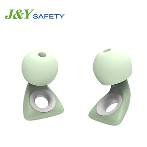 ANSI Noise Reduction Sleep Earplugs Silicone Ear Plugs Sound Insulation Sleep Earplugs Reusable Noise Reduction Earplugs