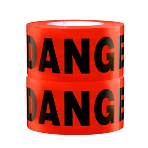 High Strength Non Adhesive Warning Safety Tape with Cutting Service for Building Sites Traffic Control Hazard Area Marking