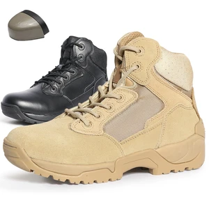Wholesale labor protection shoes; steel toe shoes; steel toe lightweight breathable safety work shoes.
