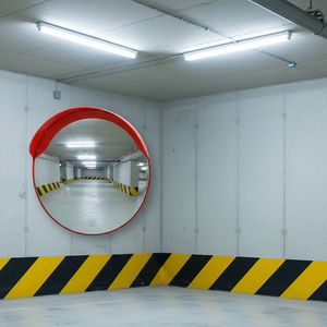 Wholesale 450mm Acrylic Convex Mirror Outdoor Warehouse Traffic Security Blind Spots Industrial Safety Mirror for Blind Corners