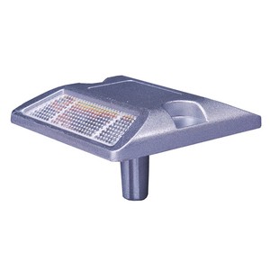 Aluminum Synchronous Traffic Signal Lights & Road Stud Cat Eyes with LED Reflective Prism IP68 No Power for Highways Urban Roads