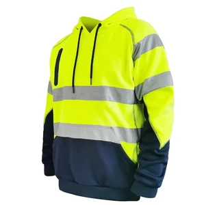 High Visibility Waterproof Reflective Safety Hoodie