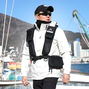 Custom Fishing Leisure Adult Inflatable Life Jacket UML MK5 ARKAHAN KC Certified Marine Life Vest MOLLE Attachment Adjustable