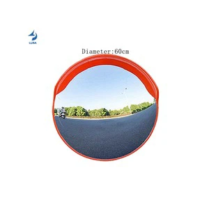 60cm Acrylic Blind Spot Mirror Wholesale Outdoor Convex Mirror Glass For Roads