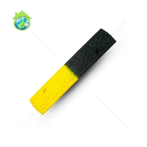 SSBO New Best Quality Lightweight Rubber Speed Bump 50cm Length 2cm Height Durable Traffic Safety Easy Installation