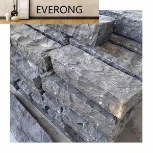 Cheap Price Garden Road Natural Black Basalt Outdoor Kerbstone Kerb Curb Stone