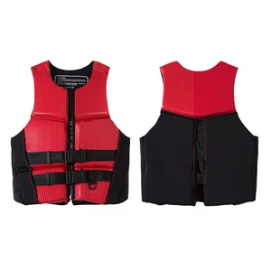 Manufacturer Water Rescue Lifesaving Multiple Colors Available Professional Neoprene High Buoyancy Life Jacket Vest