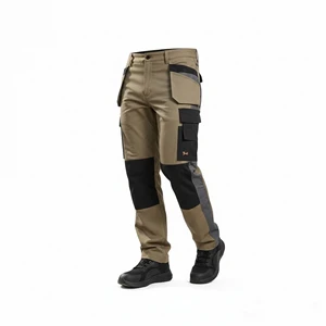 Elastic Stretch Anti-Static Breathable Work Pants For Plumbing Electricians & Construction Reinforced Stitching