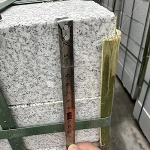 Low Price Natural Grey Granite Kerbstone Outdoor Use Curbstone Paving Stone for Park Modern Design 5-Year Warranty ISO9001