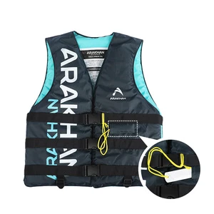 ARAKHAN Custom OEM Adult Life Jacket (WL-101) Water Sports Safety Vest Adjustable 40N Buoyancy Comfortable Design KC Certified