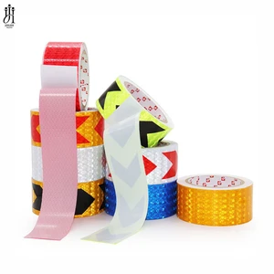 Colorful PVC Material Reflective Tape 0.34mm Thickness High Reflectance and Long-term Weather Resistance for Painting