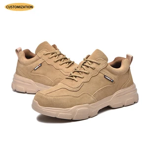 Lightweight Wear-resistant Steel Toe Welding Anti Vibration Safety Shoes