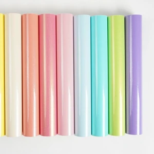 Long Durability Rainbow Diamond Glitter Self Adhesive Vinyl Film Cutting Vinyl