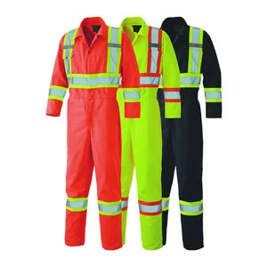 Top Selling High Visibility Flame Retardant ANSI Class 2 EN ISO 20471 Class 3 Waterproof LED Flash Reflective Safety Clothing