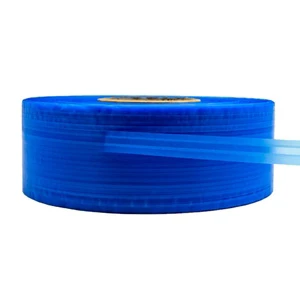 Blue Liner Hdpe Film Resealable Bag Sealing Adhesive Tape With 15mm Size