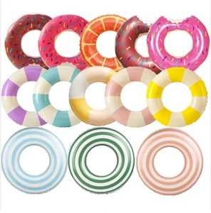 Inflatable Swimming Ring, Thickened PVC Wear-resistant Floating Ring, Multifunctional Life-saving Ring