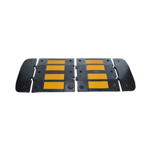 Wholesale Outdoor Rubber Plastic Speed Bumps Automobile Deceleration Buffer Plate Manufactured Speed Hump
