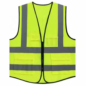 Chaleco De Seguridad Industrial Wholesale Cheap Work Wear High Visibility Engineers Construction Reflective Safety Clothing Vest