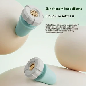EP111 Sleep Earplugs Silicone Ear Plugs for Sleep SNR 35DB Reusable Noise Reduction Side Sleeper Hearing Protection Earplugs CE