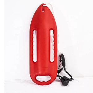Water Safety Lifesaving Plastic Floating Swimming Buoy Torpedo Lifebuoy Rescue Can