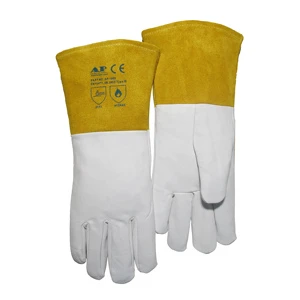 Premium Lambskin Welding TIG Gloves Waterproof and Heat-Resistant Industrial Grade Hand Protection
