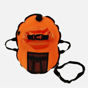 Advanced Foldable Inflatable Safety Buoy - Lightweight Waterproof Float With Towable Design
