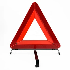 High Quality 545g Truck Car Accident Tripod Emergency Reflective Breakdown Warning Triangle for Roadside Safety