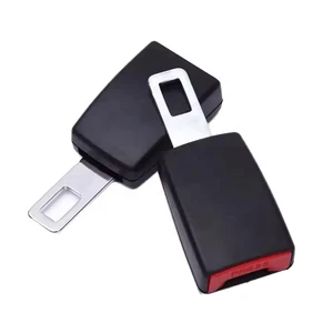 Adjustable Metal Universal Car Safety Seat Belt Extender Fancy Interior Kits Anchor Seatbelt Strap Buckle Compatible All Cars