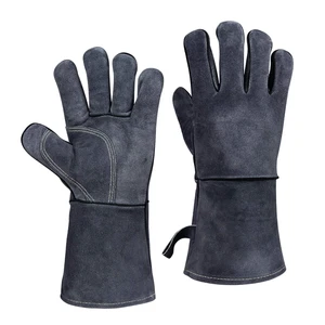 Premium Cowhide Welding Gloves Best Selling Safety Gloves Low Price Wholesale Unique Color Option